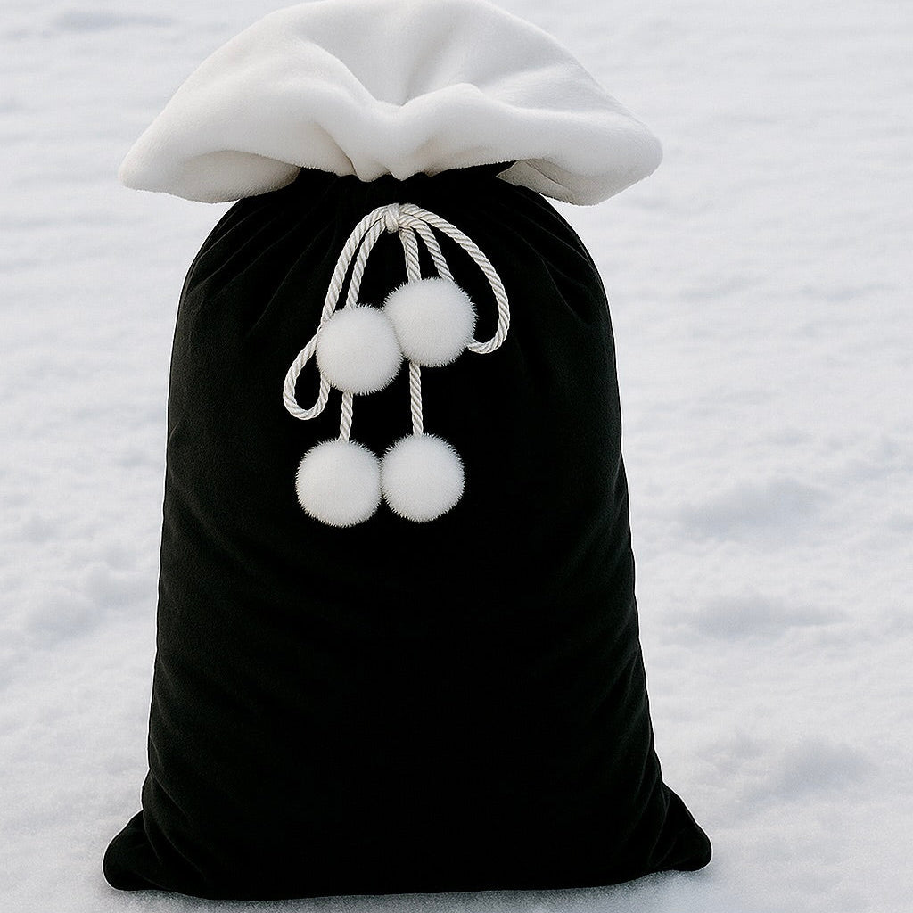 Attoux Classic in Black velvet — Large