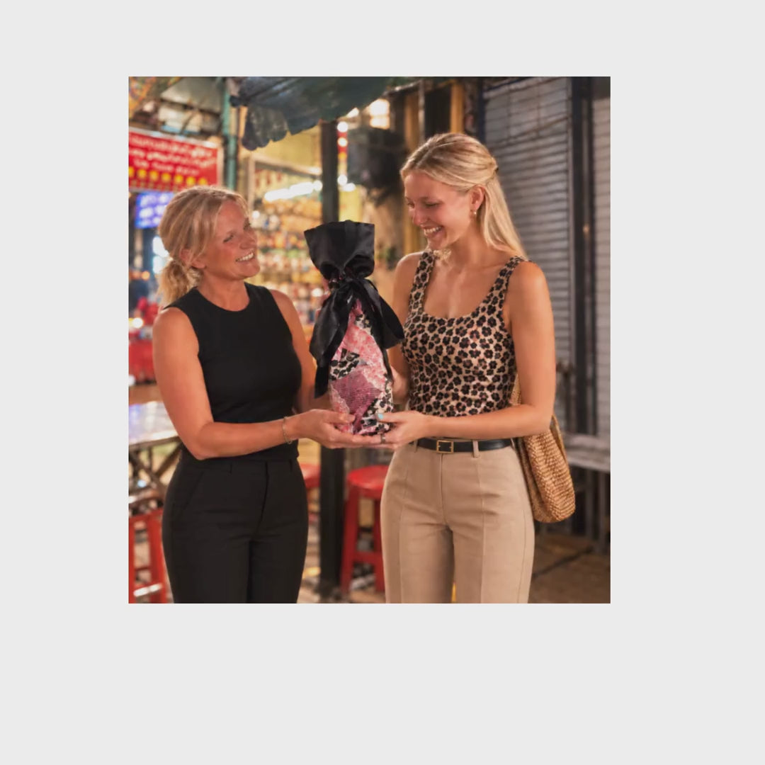 Leopard and Lace bottle give