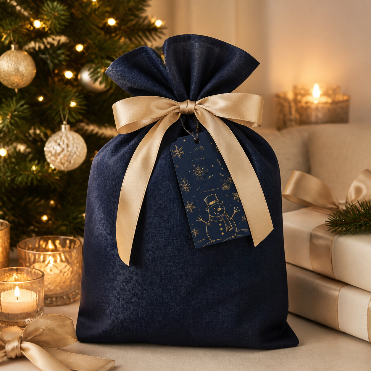 Attoux gift bag in use