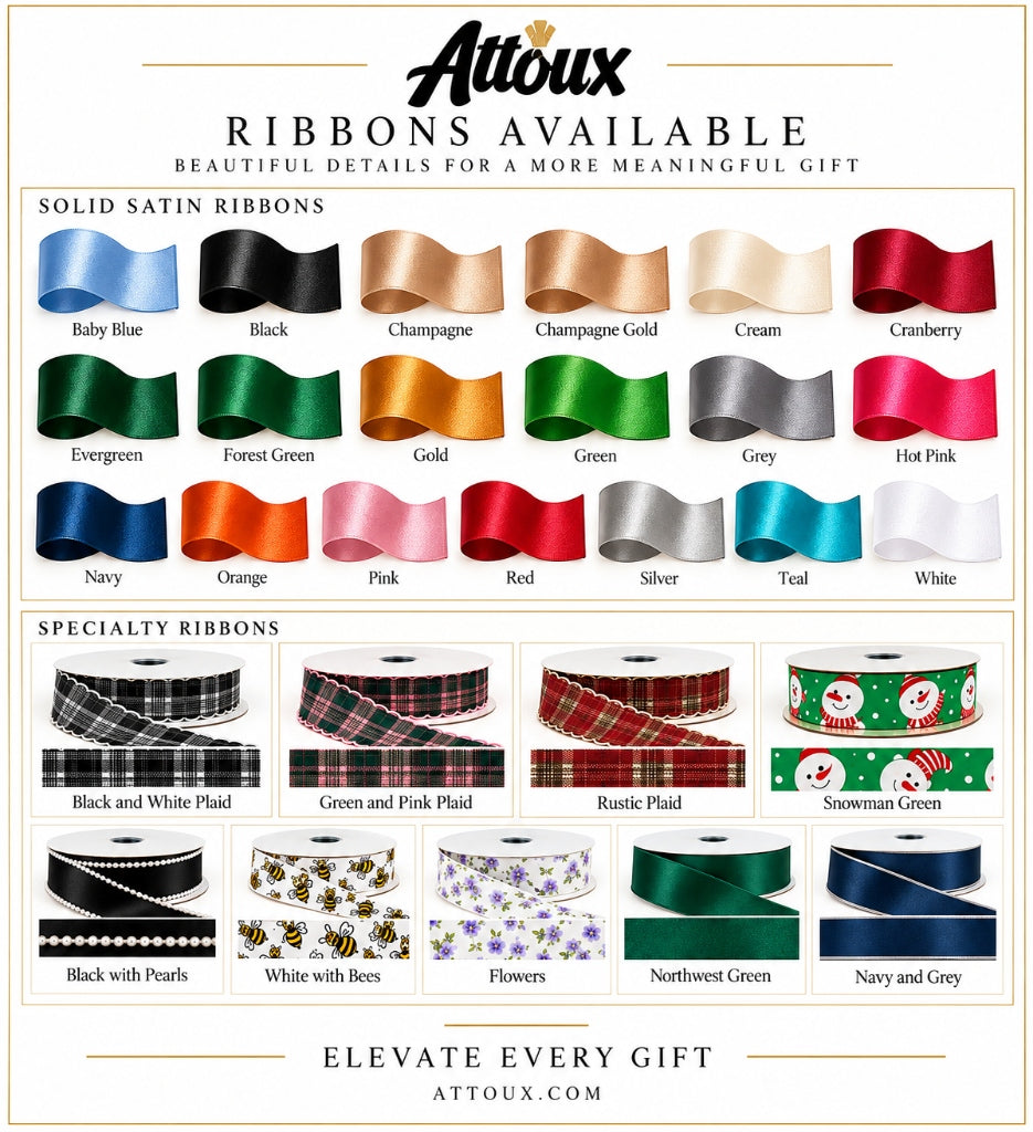 The full Attoux ribbon collection